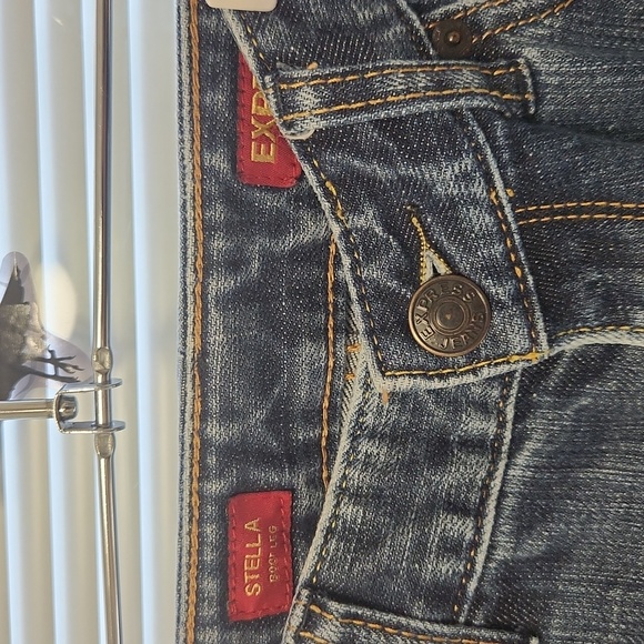 Express Stella Bootleg jean Size 2s posh 1 - Picture 2 of 5